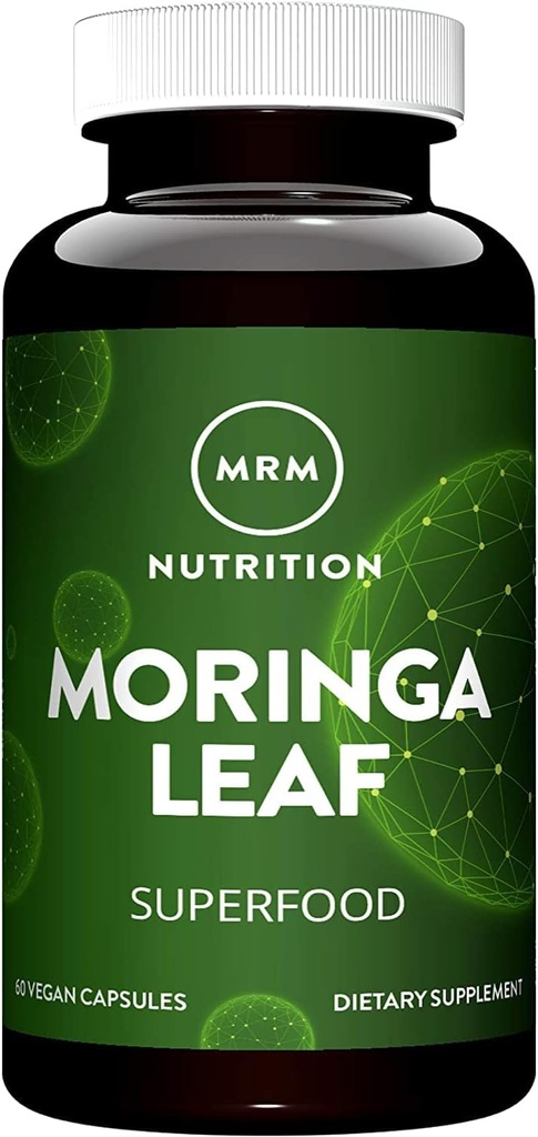 MRM Nutrition Moringa Capsules de la feuille de 600mg Moringa