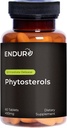 Endur Phytostérols, favorise la santé du coeur et de la prostate pour les hommes, aide à bloquer le cholestérol Absorption et soutien confort urinaire, 450mg (60 comprimés)