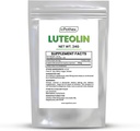 ePothex Pure Luteolin Powder 24 Grams, soutien du cerveau et du système nerveux, favorise la fonctionnalité immunitaire, absorption maximale
