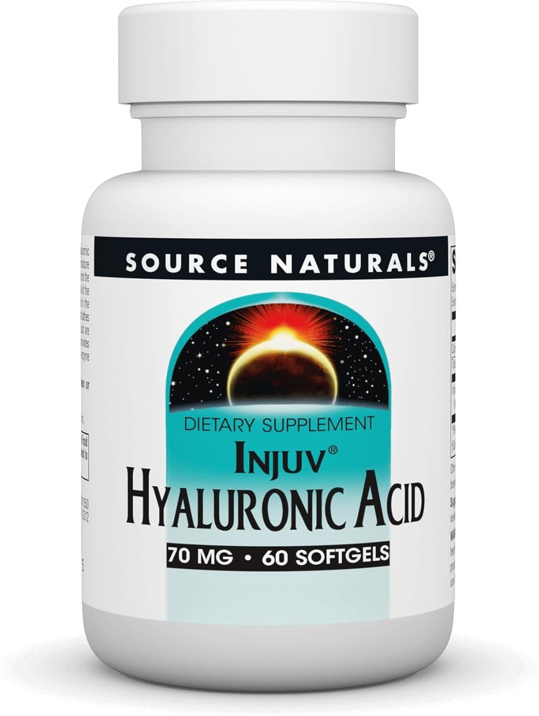 Source Naturelles Acide Hyaluronique Injuv 70mg - 60 Softgels