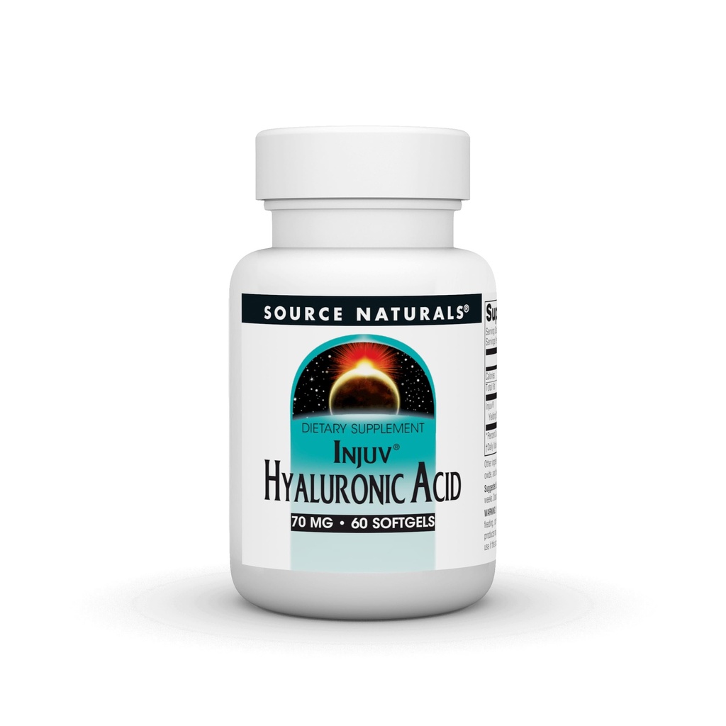 Source Naturelles Acide Hyaluronique Injuv 70mg - 60 Softgels