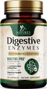 Enzymes digestives - Complexe multienzymes super digestives pour le soutien de la santé des femmes et des hommes avec Bromelain, Papaine, Probiotiques et Prébiotiques - Soutien de la santé de la digestion pour les femmes et les hommes - 120 capsules