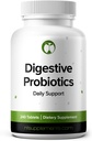 Probiotiques pour le soutien de la santé digestive Bloating & Regulatory Supplement 240 Comprimés 3 Million CFU (240, Probiotiques digestifs)