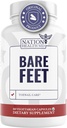 Pieds de bare - Soin des ongles - Supplément ongles avec vitamine A, vitamine C, poudre d'origan et plus - Réparation des ongles, croissance et soin des ongles – Santé des pieds, 60 capsules