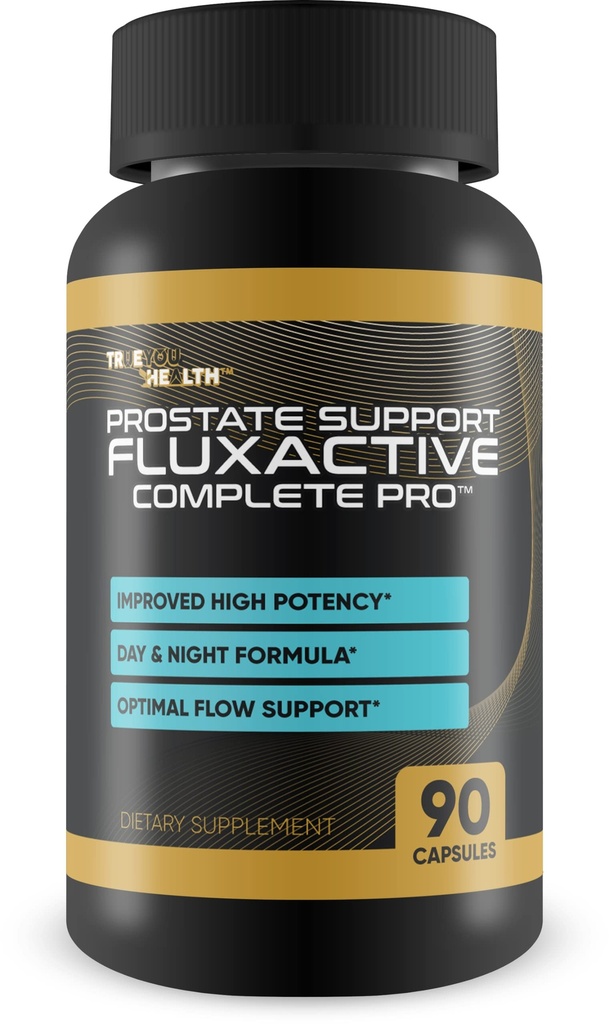 Prostate Support Fluxactive Complete Pro - Formule Prostate Premium avec Panax Ginseng – Promouvoir la santé prostate T pour les hommes Santé et bien-être - Aide Blood Flow & Stamina - Suppléments Prostate pour les hommes