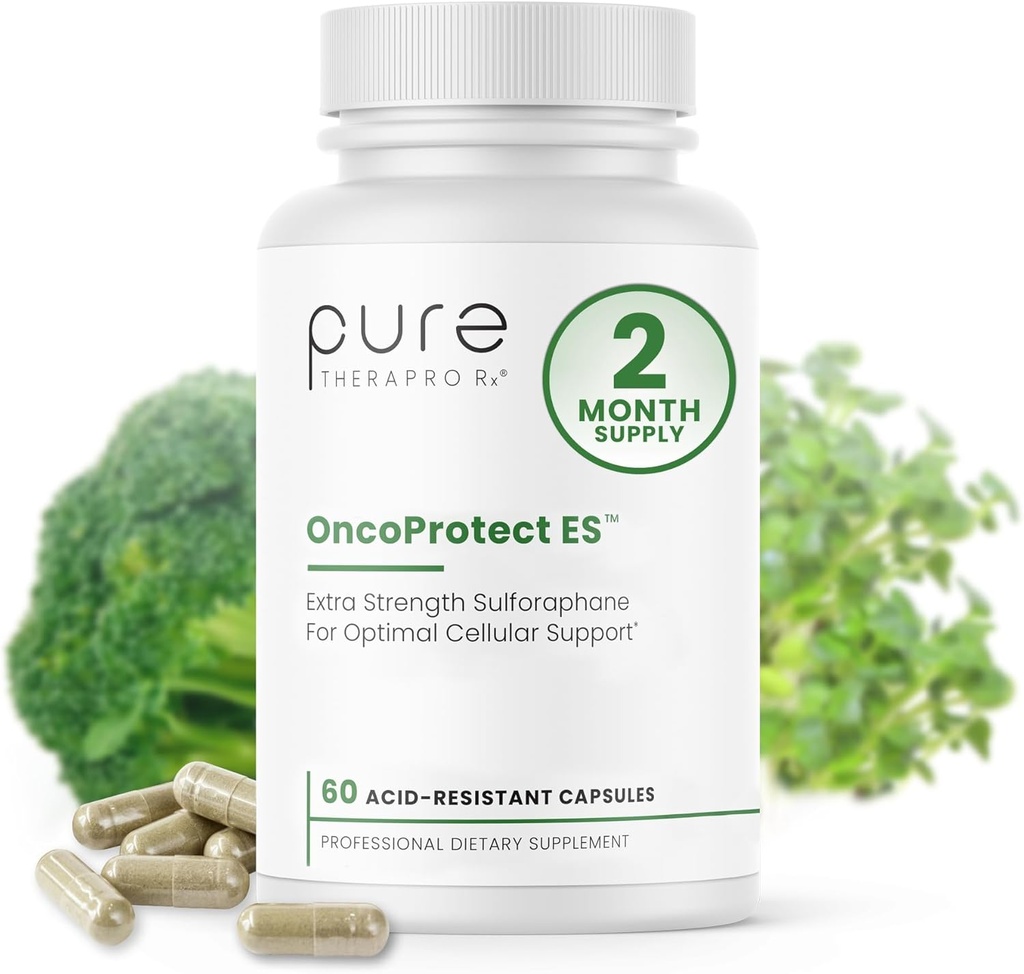 Pure Therapro Rx OncoProtect ES HIGH DOSE Sulforaphane Supplément, fabriqué aux États-Unis