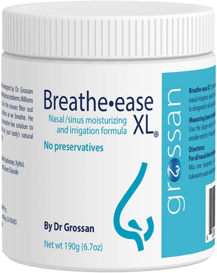 Breathe-easeXL Pot de sel d'irrigation nasale/sinus