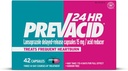 Prevacid 24HR Lansoprazole Capsules de libération retardée, 15 mg/Acid Reducer, Inhibiteur de la pompe à protons (IPP) pour le soulagement des brûlures d'estomac, 42 Compte