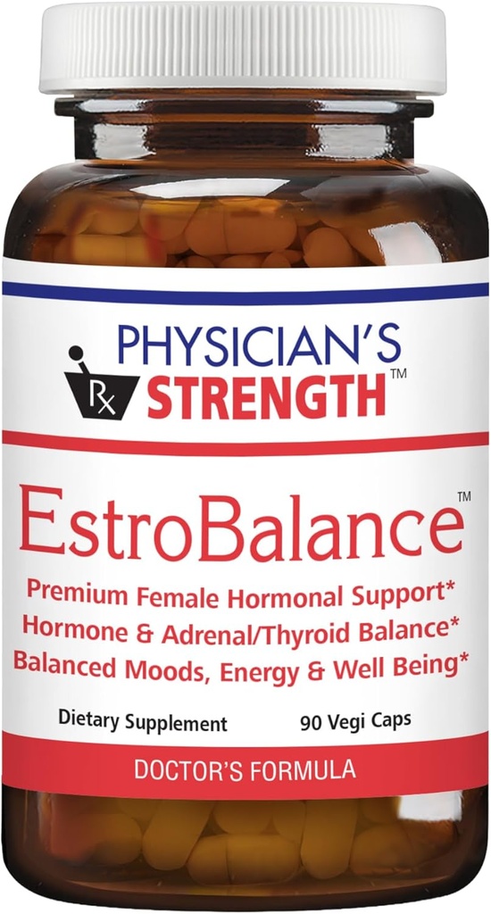 La force du médecin EstroBalance - 90 Caps Vegi - Support métabolique du système hormonal - 45 portions