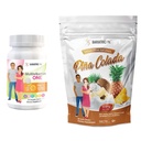 BariatricPal 30-Day Bariatric Vitamine Bundle (Multivamine ONE 1 par jour! avec 45 mg de fer à mâcher - Citrus orange et Citrate de calcium Mâches douces 500mg avec probiotiques - Piña Colada)
