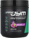 Supplément JYM Science Pre JYM Powder Pre Workout Candy pour hommes et femmes, BCAA, Nootropics, Creatine HCI, Citrulline, Beta-Alanine, Betaine, Taurine, Huperzine, 30 portions