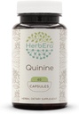 HerbEra Quinine 60 Capsules, 1000 mg, Quinine sauvage (Cinchona officinalis) Barque séchée (60 Capsules)