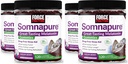 Facteur de force Somnapure Gummies avec la mélatonine, Supplément de sommeil sans drogue pour les adultes avec l'insomnie occasionnelle, Dream Berry Flavor, 120 comte (paquet de 4)