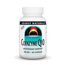 Source Naturals Coenzyme Q10 Support antioxydant 200 mg pour le coeur, le cerveau, l'immunité et le foie - 60 Capsules végétariennes