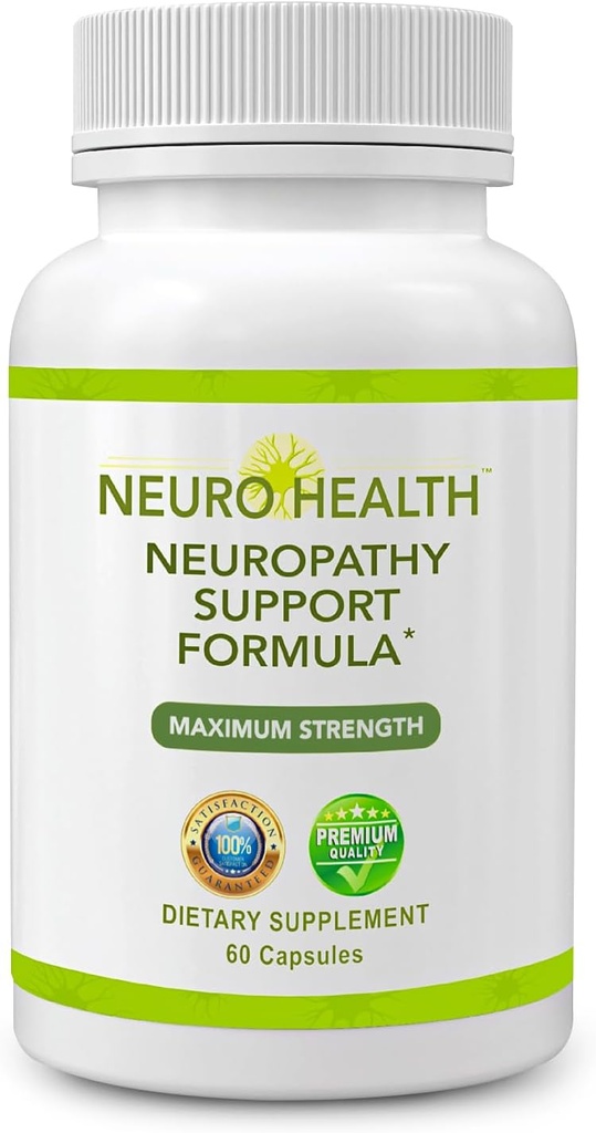Formule de soutien Nerve pour la neuropathie - Votre supplément Nerve Sauveur avec les vitamines B et l'acide alpha lipoïque - Absorption rapide pour Nerve Discomfort Relief - 60 Capsules