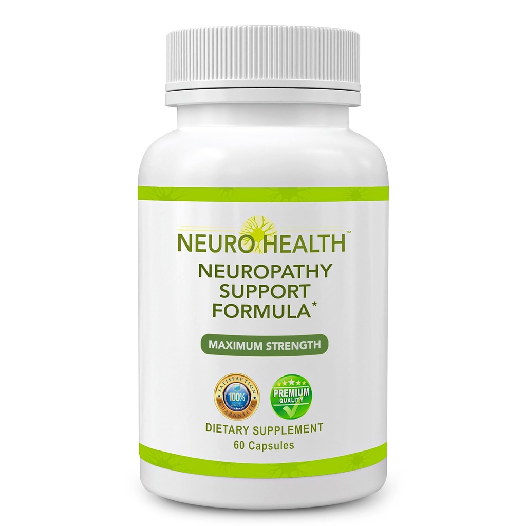 Formule de soutien Nerve pour la neuropathie - Votre supplément Nerve Sauveur avec les vitamines B et l'acide alpha lipoïque - Absorption rapide pour Nerve Discomfort Relief - 60 Capsules