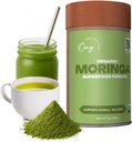 OMG ! Superaliments Poudre de moringa pure et biologique - USDA certifié Moringa Oleifera, grande source de calcium, fer, vitamines A & E - 7 Oz (1 Pack)