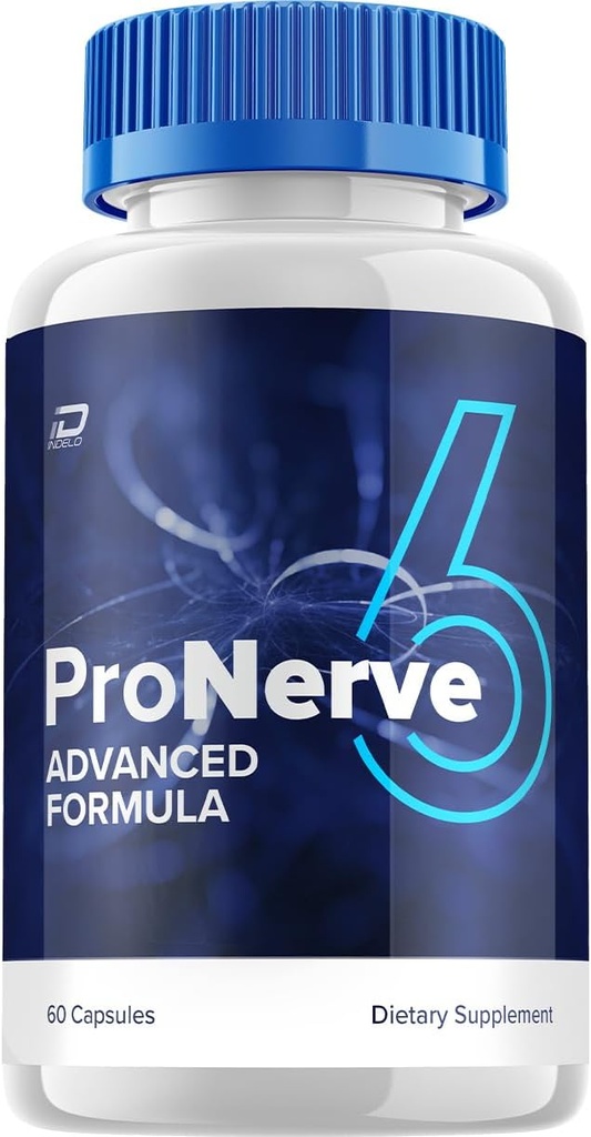 ProNerve 6 Capsules Advanced Nerve Formula Nerve Pro Pills (1 Pack - 60 Capsules)