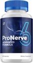 ProNerve 6 Capsules Advanced Nerve Formula Nerve Pro Pills (1 Pack - 60 Capsules)