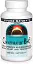 Source Naturals Coenzymé B-6, favorise un système nerveux sain*, 333mg - 60 comprimés