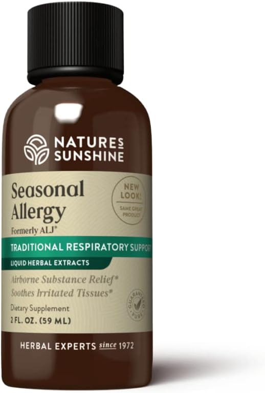 Nature's Sunshine Saisonnier Allergie (anciennement ALJ Liquide) 2 FL Oz