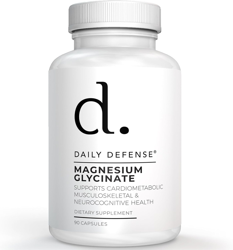 Glycinat de magnésium 200mg – Bisglycinate de magnésium chélaté pour la relaxation musculaire, la santé cardiaque et le métabolisme – Supplément de 90 capsules, fabriqué aux États-Unis