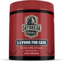 L-Lysine pour Chats et Kittens - 900 mg L Poudre de Lysine pour Chats pour Immunité et Soutien respiratoire - Supplément Cat avec L-Lysine, Prébiotiques, Krill et DMG pour Système Immune, Santé des Yeux et Éternements