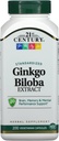 21ème siècle Ginkgo Biloba Extract Veg-Capsules, 200-Count (21687)