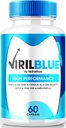 VirilBlue Capsules pour hommes, Viril Blue Male Supplément, formule tout-naturelle pour soutenir la performance et la confiance, nutrition Premium pour la santé globale, examen officiel des pilules (60 capsules)