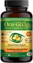 Supplément de vision Ocu-GLO PB pour chiens moyens et grands – Facile à administrer mélange de poudre avec lutéine, acides gras oméga-3, extrait de graines de raisin et antioxydants pour promouvoir la santé des yeux, capsules de poudre 90ct