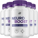 Supplément Neuro Boost Focus, Neuro Boost IQ Memory Focus et soutien cognitif, Neuro Boost Pills Nootropic, Neuro Boost to Boost Memory, Neuro Boost Vitamine Reviews (5 Pack - 300 Capsules)