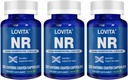 Lovita NR (Nicotinamide Riboside) 350 mg, NAD Supplement with Trans-Resveratrol and Betaine, Promote NAD Plus Levels, Healthy Aging, 30 Vegan Enteric-Coated Capsules (Pack of 3)