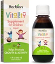 HERBION Naturals Supplément vital pour les enfants, favorise la croissance et l'appétit, soulage la fatigue, améliore la performance mentale et physique, pour les enfants 1 an et plus, 5 Fl Oz (paquet de 1)