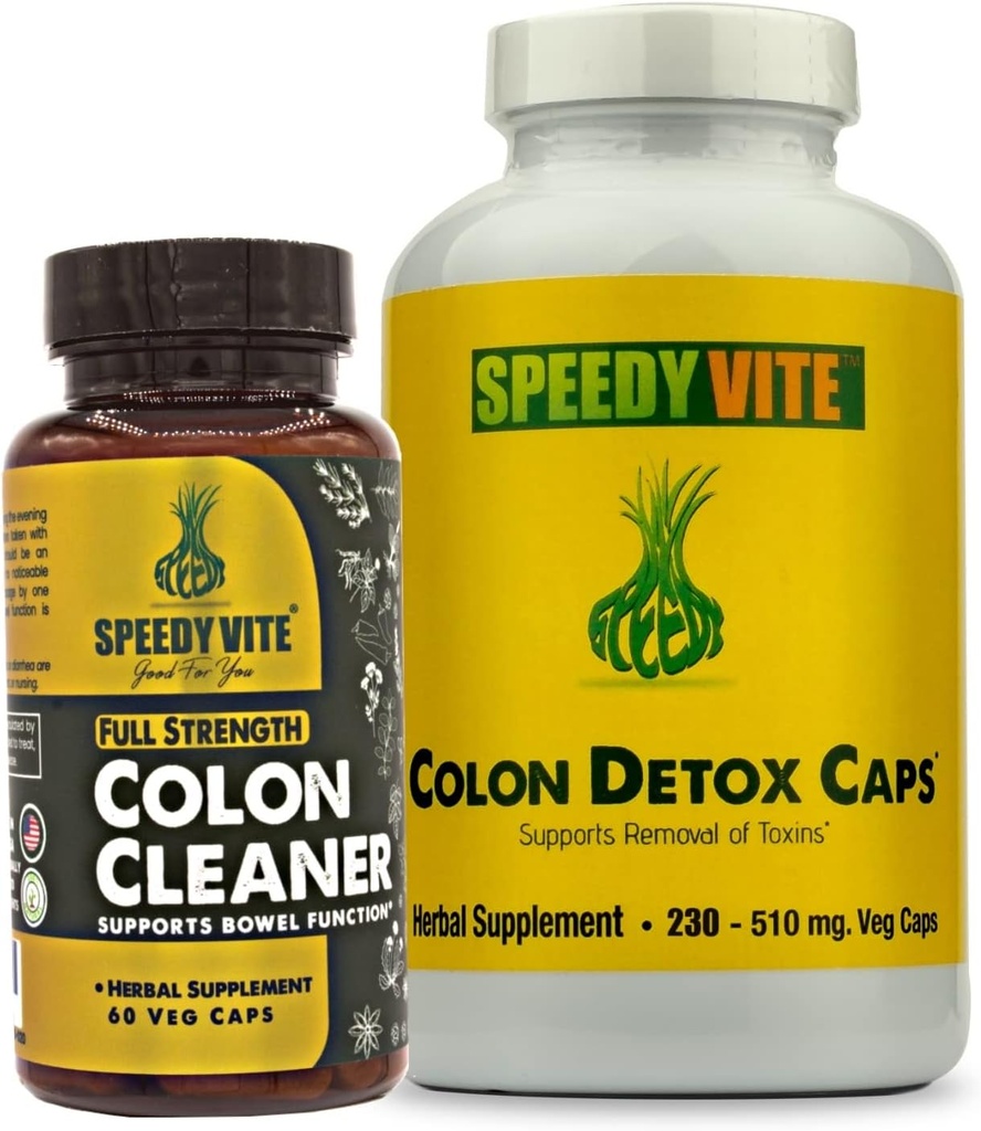 Ensemble complet de désintoxication et nettoyage du colon (230 désintoxication du bouchon de vésicule, 60 nettoyants du comprimé)