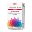 Multivitamine féminine GNC active sans fer, soutient un mode de vie actif, 30+ formule nutritive, favorise la santé osseuse et mixte, aide la production d'énergie, 180 capsules
