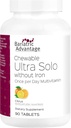 Avantage bariatrique - Chewable Ultra Solo sans fer - Citrus - 90 comprimés - (paquet de 1)