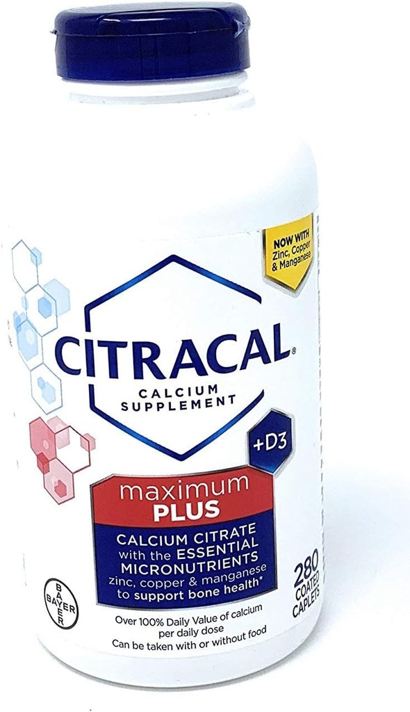 Citracal maximum with Vitamin D3, Limitedd Larger sizee - Capsule 280 Count Total