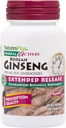 NaturesPlus Actifs à base de plantes Ginseng coréen, libération prolongée - 1000 mg, 30 comprimés végétaliens - Supplément Adaptogène à base de plantes, Antioxydant - Végétarien, Sans gluten - 30 portions
