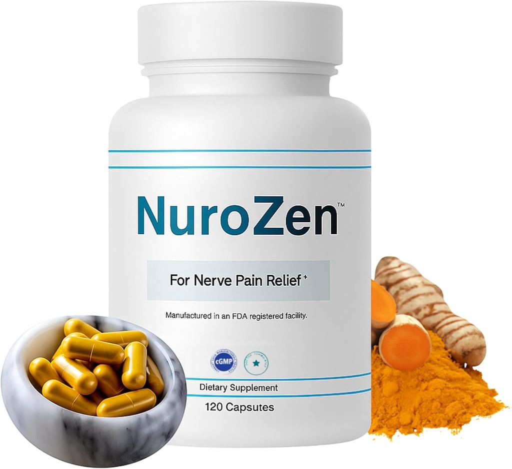 Supplément de soutien nerf – 120 Capsules.