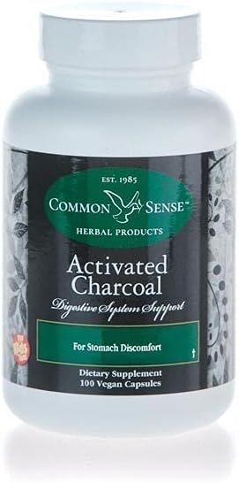 Activated Charcoal (100): Digestive System Support