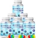 Gummies Quercetin - Quercetin avec vitamine Bromelain C + vitamine Zinc D3 – Suppléments Quercetin 900mg à croquer - Quercetin pour enfants et adultes (6)