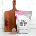 Vitalura Labs Isolate de protéines de lactosérum d'herbe - Protéines 25g (DV 50%) par portion - Isolate de 100 % de lactosérum - Contenu du FNS Certifié - Gelato au chocolat Aromatisé - Pas de remplissage - Digestion facile - 30 portions