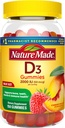 Nature faite de vitamine D3, 150 Gummies, vitamine D 2000 UI (50 mcg), vitamine D Gummies pour les adultes aide à soutenir la santé immunitaire, les os et les dents forts, et la fonction musculaire, 250 % de la valeur quotidienne de la vitamine D