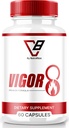 NutraRize Vigor 8 pour les hommes, Vigor 8 pilules Male Enhancing Formula, Vigor huit capsules supplémentaires Test Boost, Vigor8 Stamina Booster Reviews Horny Goat Weed Tongkat Ali (60 capsules)