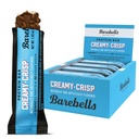 Barebells Barres protéinées Crisp crémeux - 12 Compte, 20g Traitements à haute teneur en protéines - Barre de nutrition au chocolat avec 1g de sucres totaux - Petit déjeuner ou Snack après l'entraînement