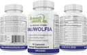 Rauwolfia Capsules, complément à base de plantes biologiques – Rauwolfia Serpentina Blend – Ayurvedic Herb & Natural Remedy – Soutien et flux de circulation sanguine – Santé cardiovasculaire naturelle - 60 Ct
