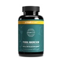 Complexe de supplément de magnésium 310mg par récolte primaire avec du glycinate de magnésium, du citrate, du malate et du zinc 120 Capsules