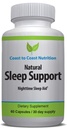 Supplément de soutien du sommeil, 60 Capsules avec L-Tryptophane, GABA, Camomile, Melatonine 10 mg + mélange de formule de sommeil propre. 30 jours