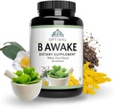 Systèmes de santé optimaux B Réveillez-vous Super B Mélange de vitamines et d'énergie et aliments entiers + enzymes et probiotiques pour l'absorption