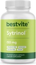 BESTVITE Sytrinol 150mg (120 Vegetarian Capsules) - Patented Blend of Natural Citrus and Palm Fruit extracts - No Stearates - Vegan - Non GMO - Gluten Free